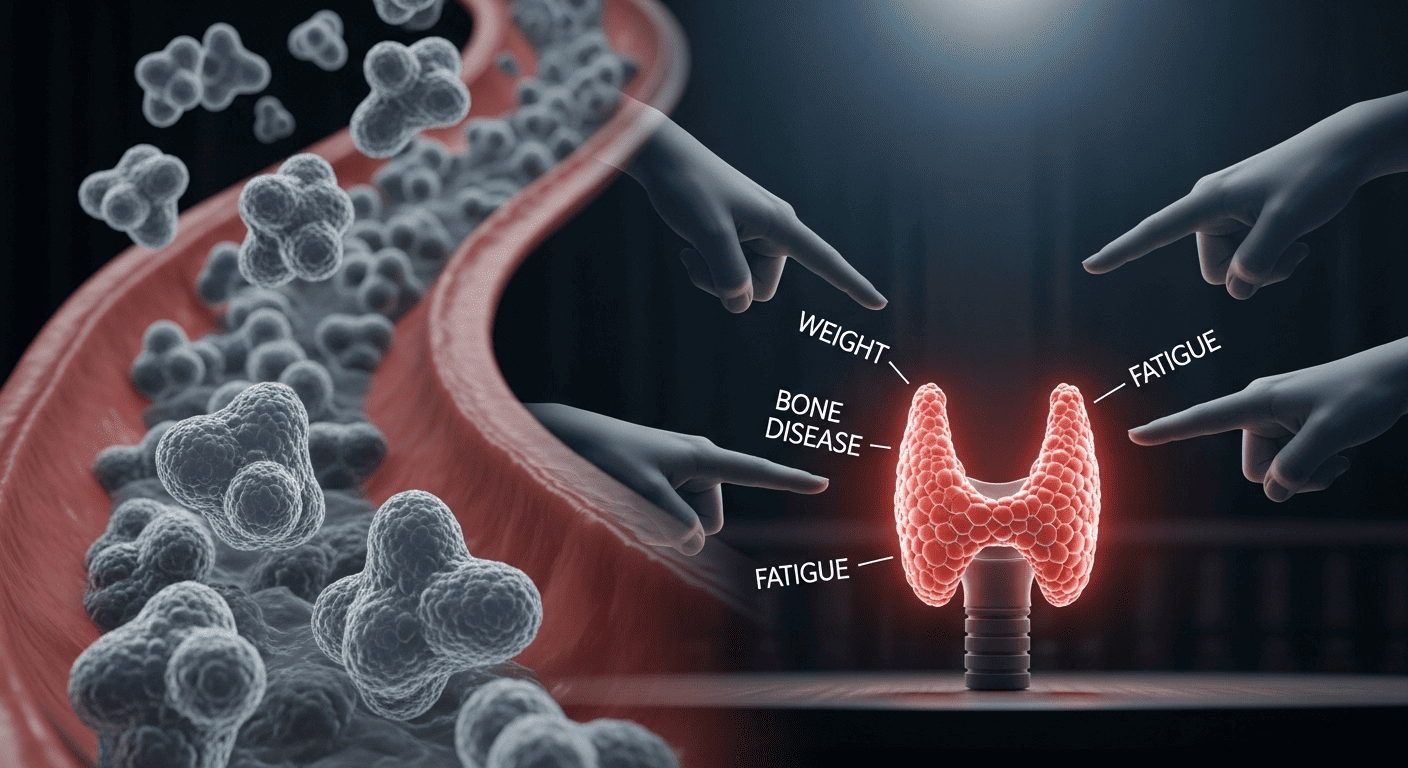 Sudden Weight Gain or Loss? Your Thyroid is Being Blamed for a Deeper, Darker Problem.
