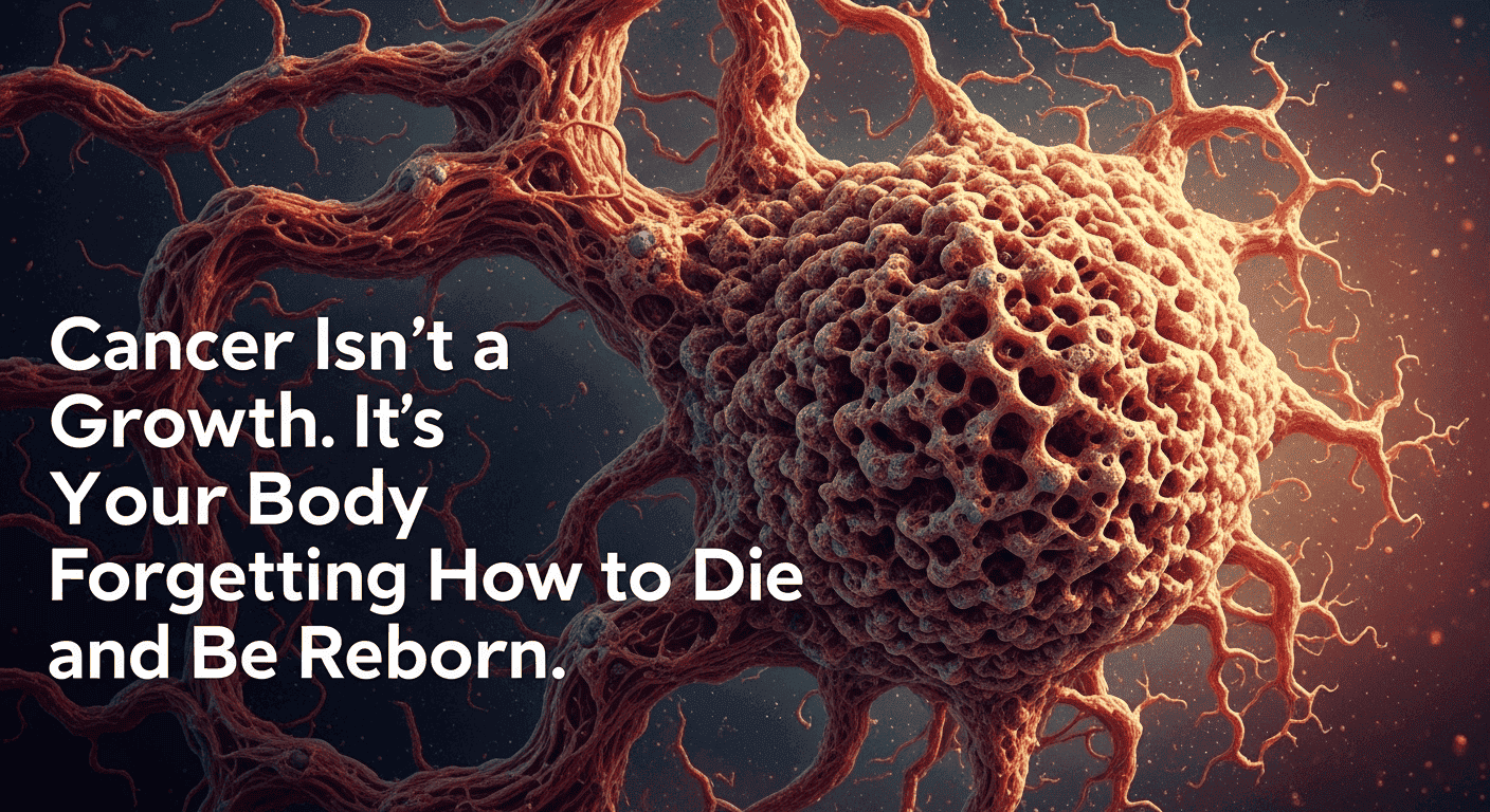 Cancer Isn't a Growth. It's Your Body Forgetting How to Die and Be Reborn.