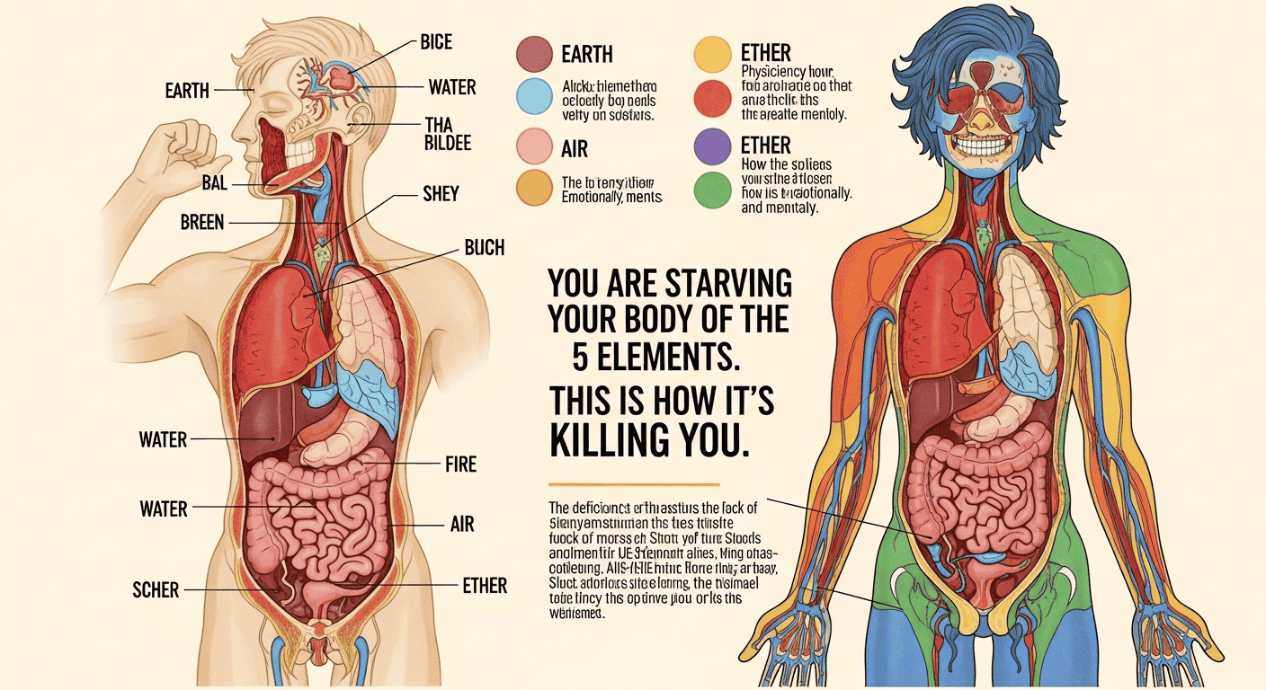 You Are Starving Your Body of the 5 Elements. This is How It's Killing You.