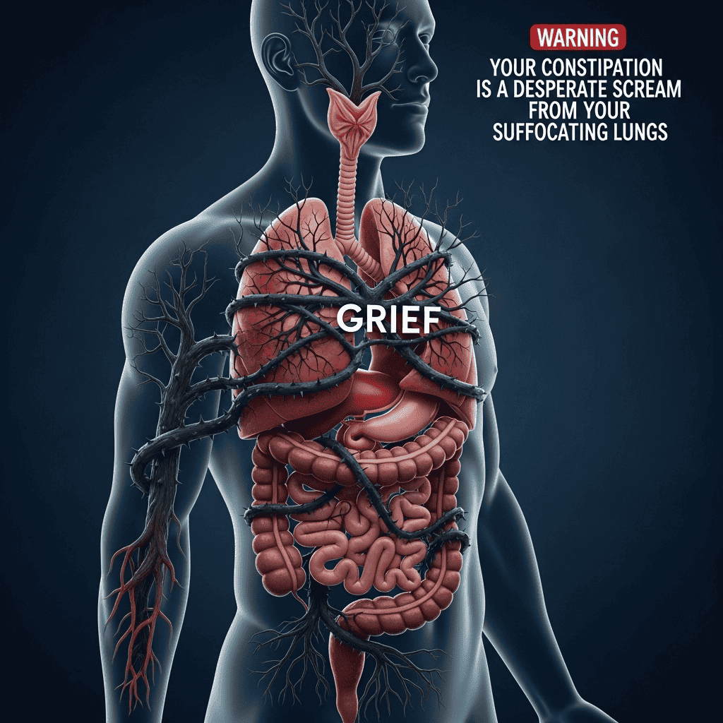 Warning: Your Constipation Is a Desperate Scream from Your Suffocating Lungs.