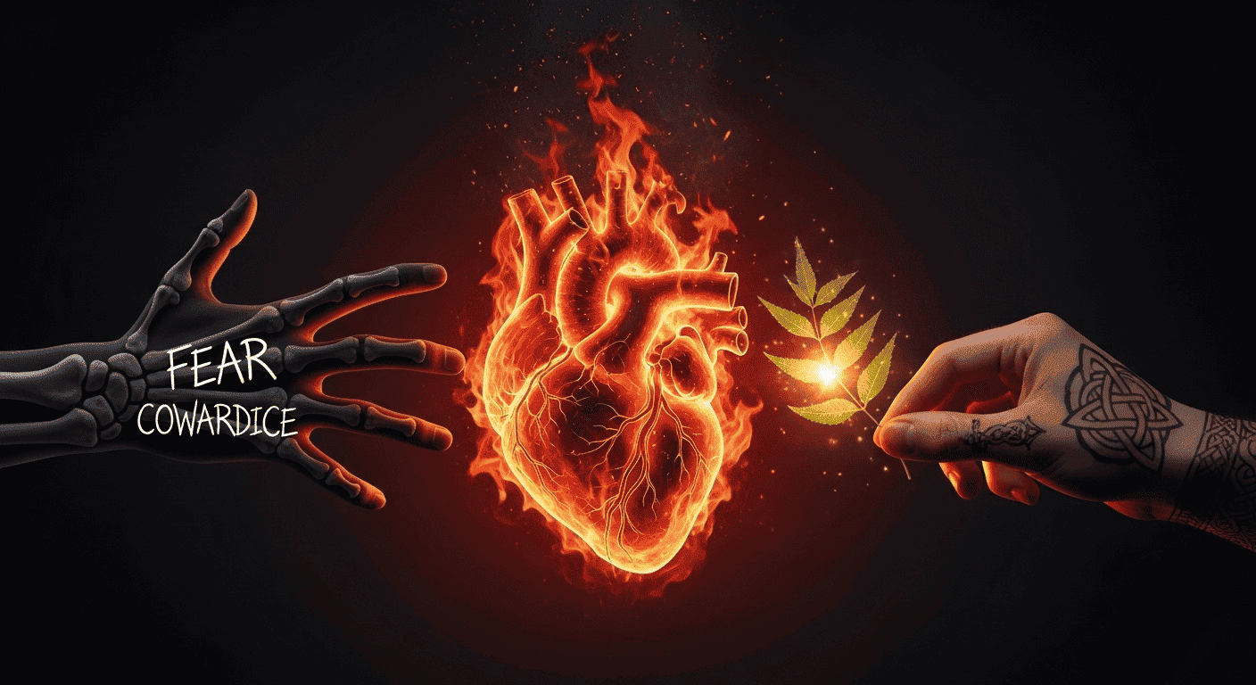 Warning: Your Fear of Bitter Foods Is Destroying Your Courage and Your Heart.