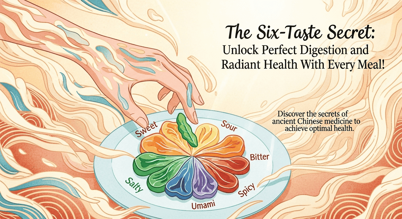 The Six-Taste Secret: Unlock Perfect Digestion and Radiant Health With Every Meal!
