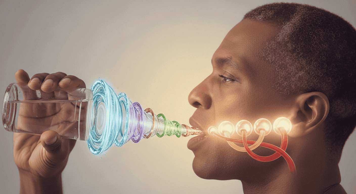 How to Drink Water Correctly: The Benefits of Sipping vs. Gulping.