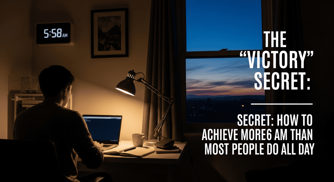 The “Victory Hour” Secret: How to Achieve More by 6 AM Than Most People Do All Day