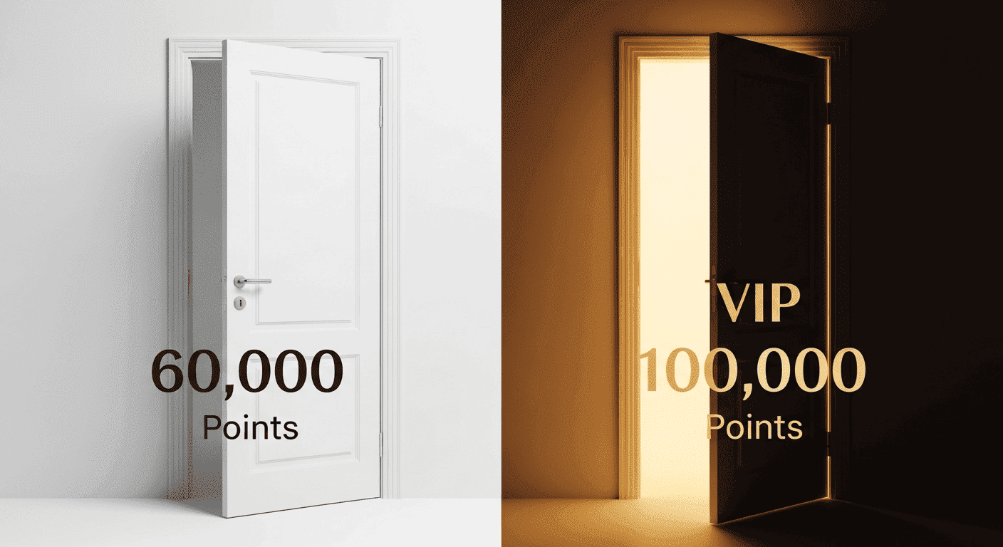A graphic comparing the standard American Express Gold sign-up bonus with a more valuable, hidden non-public offer.
